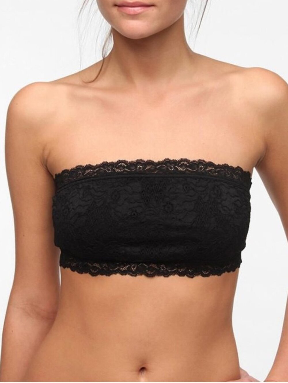 Urban Outfitters Kimchi Blue Black Lace Bandeau Bra S